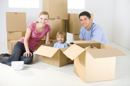 Flat removals in Hillingdon planning and packing scene