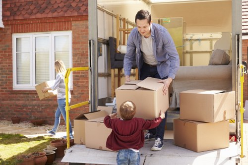 Efficient packing team helping with a move in Hillingdon