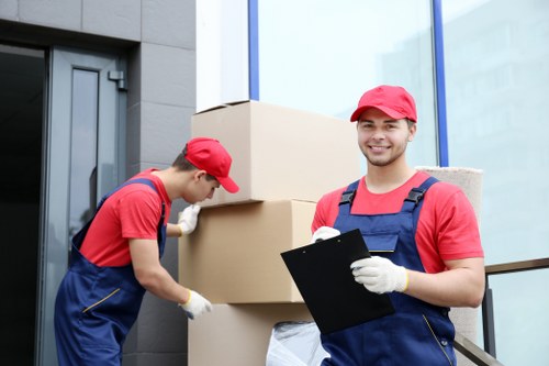 Local removals and storage service helping a family move in Hillingdon