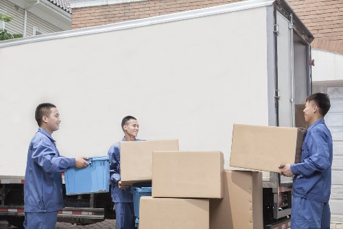 Student storage in Hillingdon with boxes and luggage