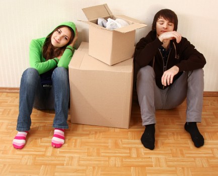 Professional movers handling furniture during a Hillingdon relocation
