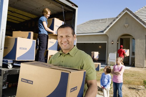 Business inventory stored safely in a Hillingdon short-term storage unit
